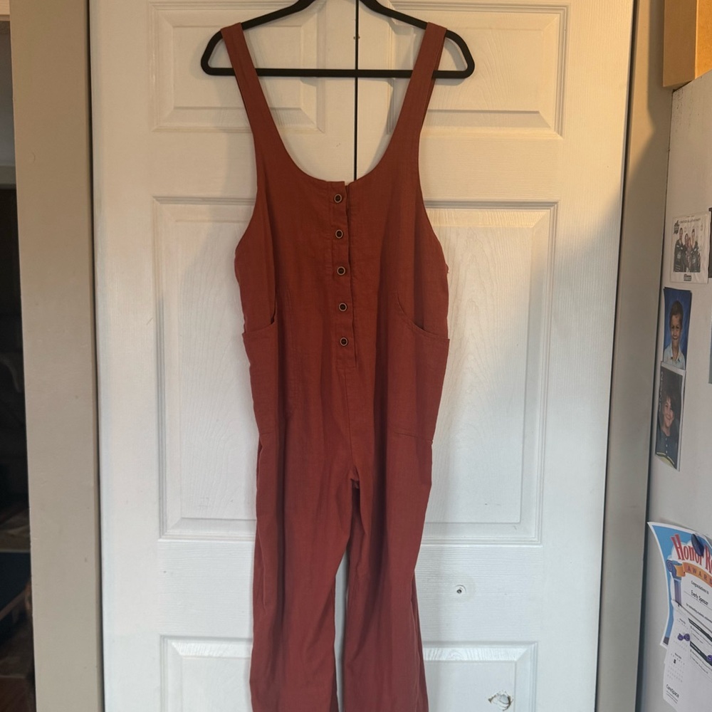 Women's Rust Jumpsuit